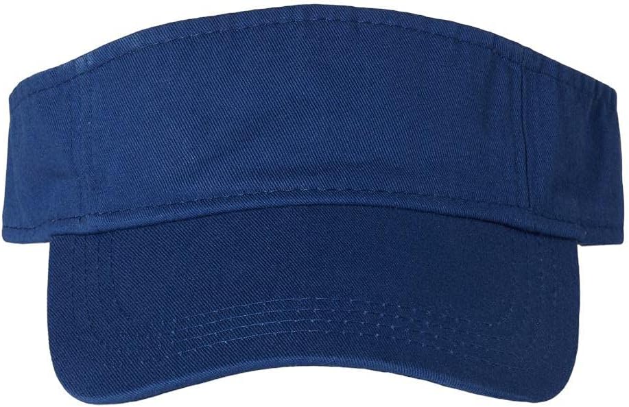 Bio-Washed Visor - VC500 - Adjustable - Royal Blue