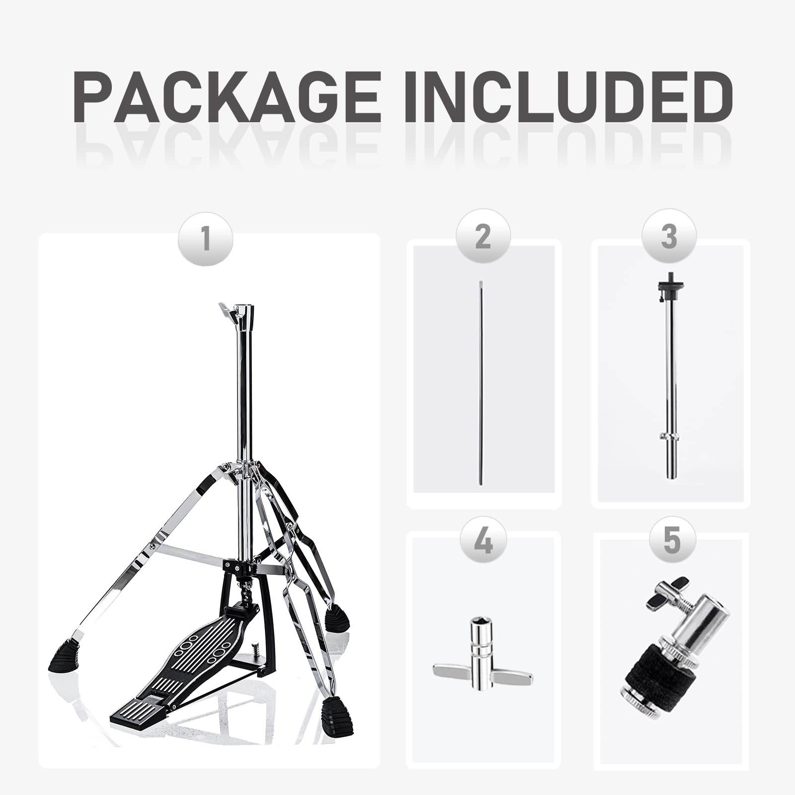 Supporto per charleston, supporto per Hi-Hat, Hi hat stand (V-CC-ST09)