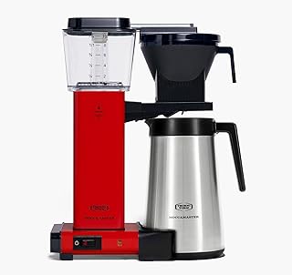 Technivorm Moccamaster 79319 KBGT thermal Carafe 10-Cup Coffee Maker 40 Ounce, Red 1.25l