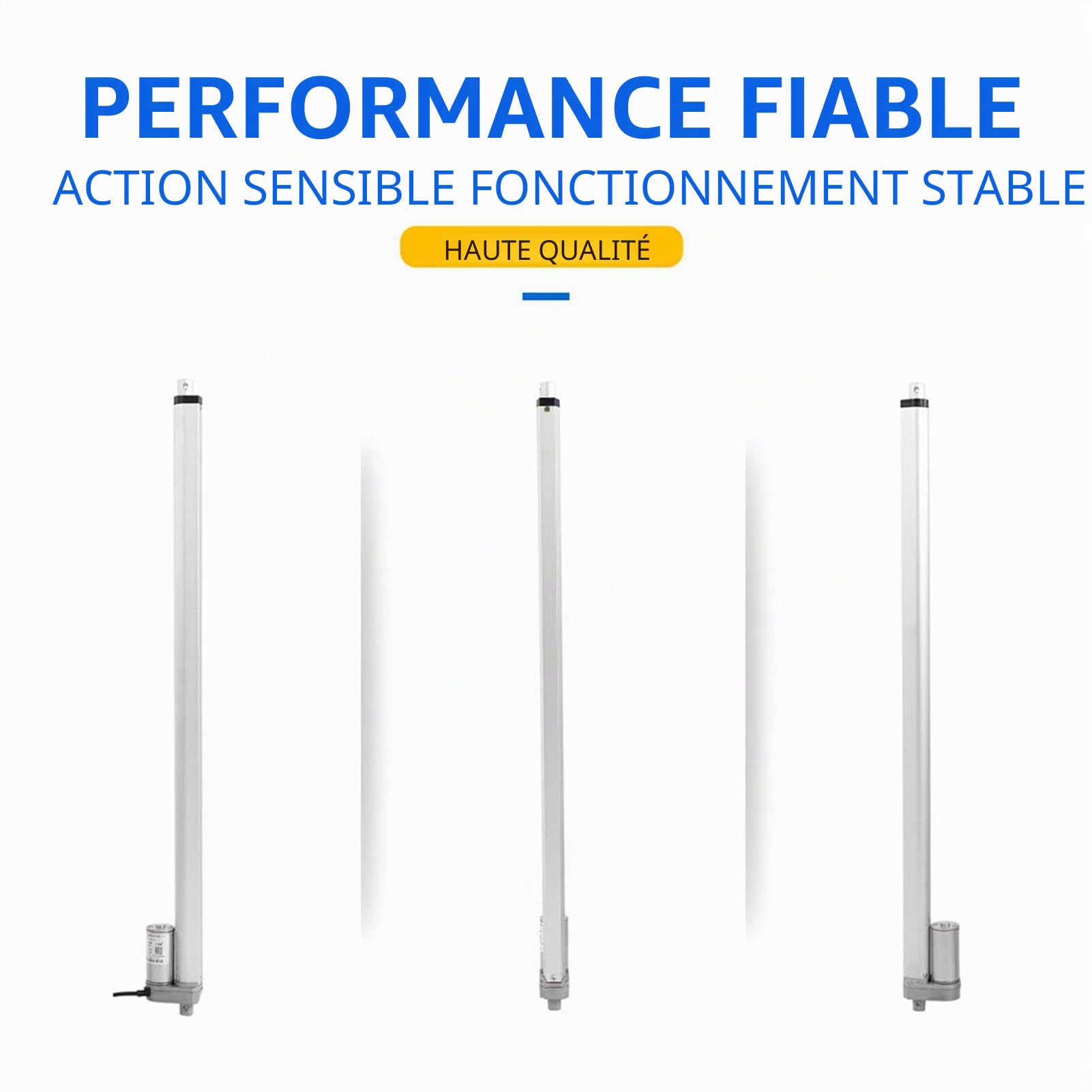 12V Force 750N Course 150-700mm Actionneur Linéaire Ascenseur Moteur Électrique Support DC Électrique Poussoir Moteur(700mm)