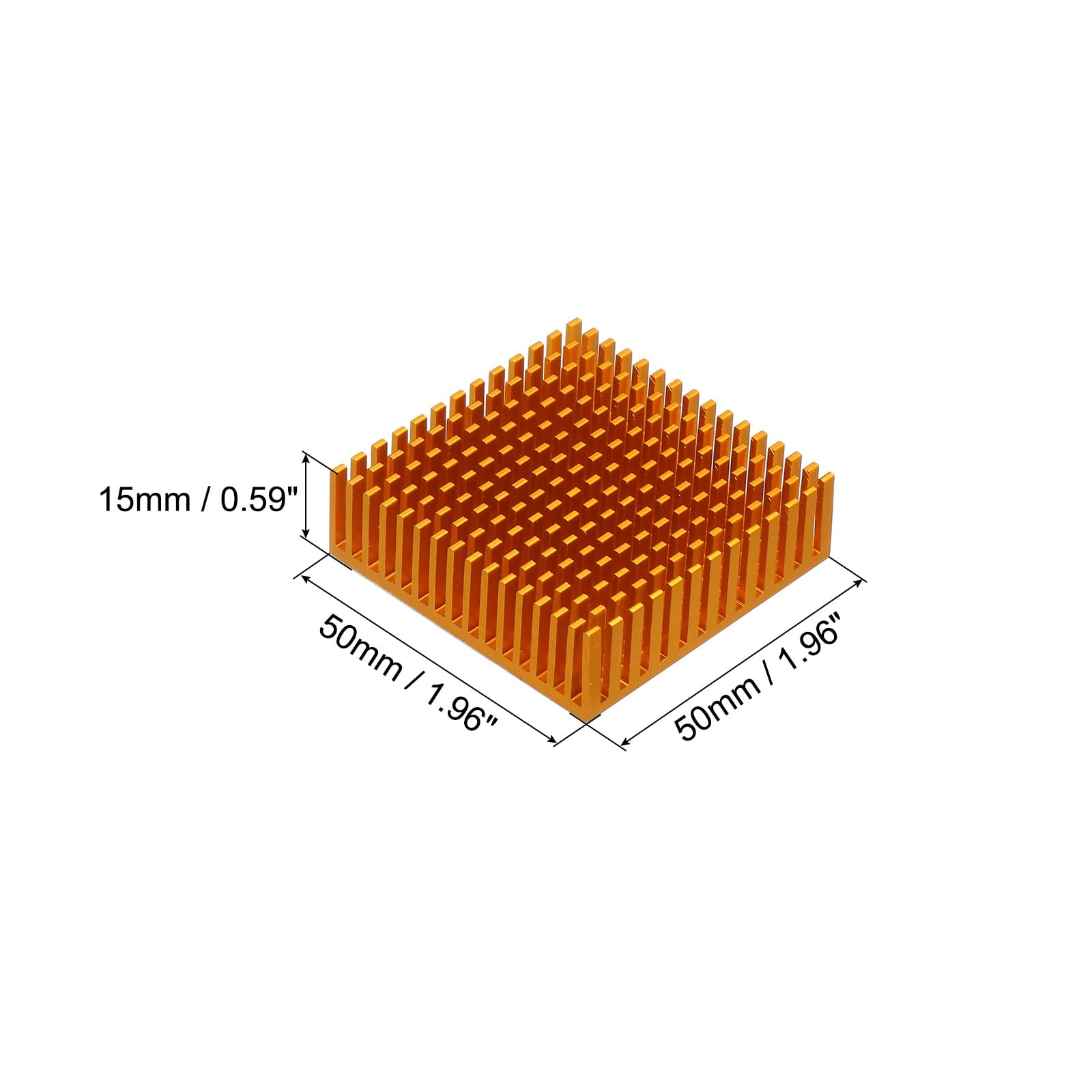 5 Pz 22*22*10mm Dissipatore Di Calore Di Raffreddamento - Foto 4