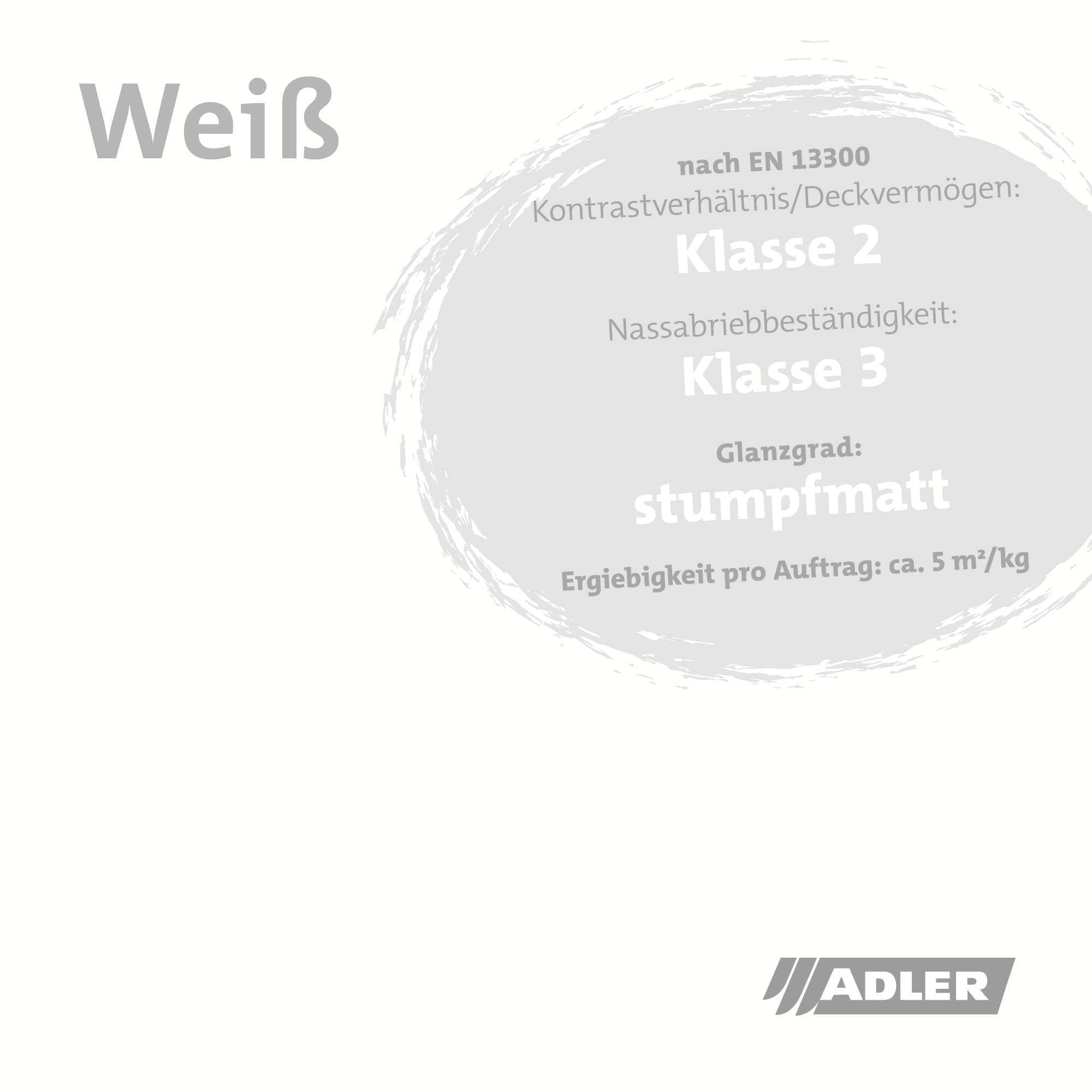 ADLER Kellerraumfarbe - weiße, geruchsneutrale Silikatfarbe - 14kg - ohne Lösemittel, Weichmacher und Konservierungsmittel