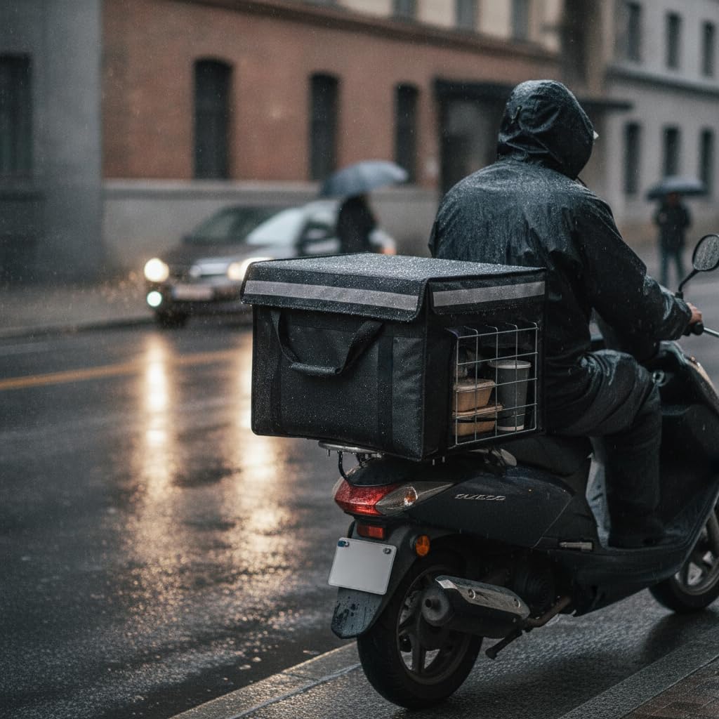 Isolierte Liefertasche für Speisen, 62L + Innenrahmen