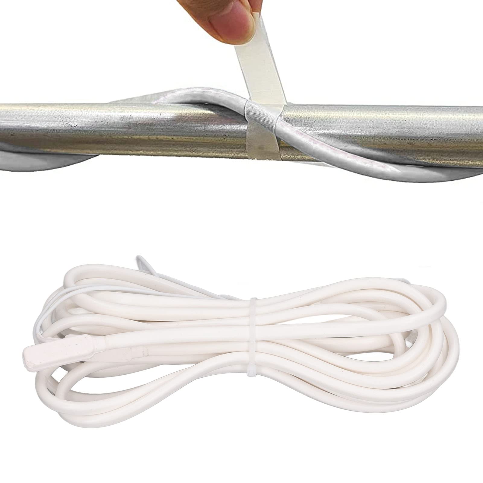 Câble Chauffant de Tuyau de 200W 5m 70℃ Protection contre le Gel Câble Chauffant étanche AC220V