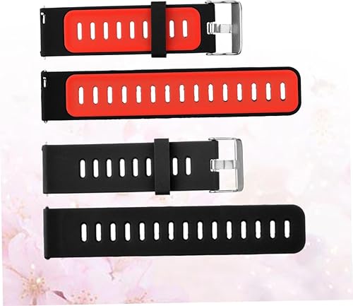 Miniatura 7 de 2 pcs silicone wristbands smart watch band silicone watch band wrist washband sung gear s3 band gear s3 frontier strap silicone watchstrap watch