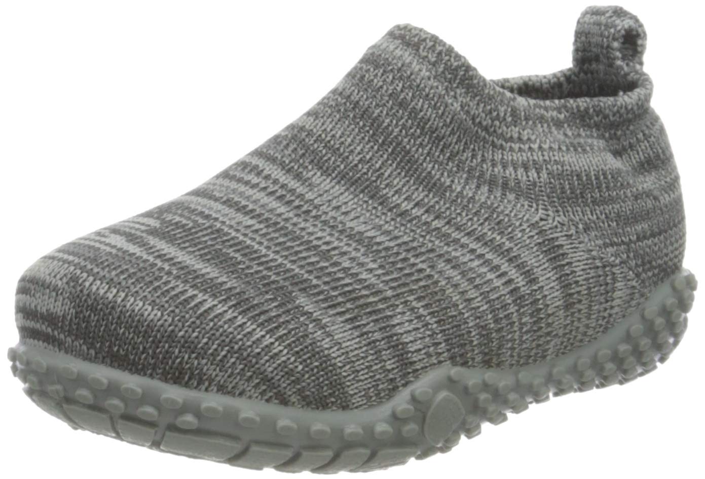 Playshoes Unisex Children's Stick Slippers, Grey low, 7.5 UK