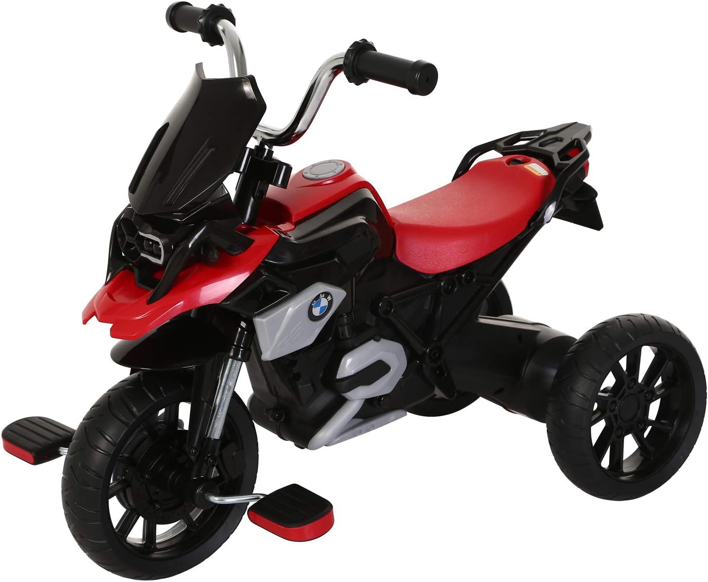 ROLLPLAY Trike, For Children 2 Years and Older, Up to 22 kg, BMW R1200 GS Motor Trike, Red