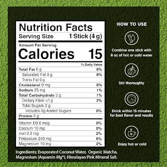 VitaCup Instant Hydration Matcha Packets 20ct & Hydration Instant Coffee Packets 10ct