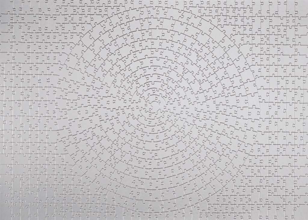 Ravensburger Krypt Silver 654 Piece Challenge Jigsaw Puzzle for Adults - 12000071 - Handcrafted Tooling, Made in Germany, Every Piece Fits Together Perfectly