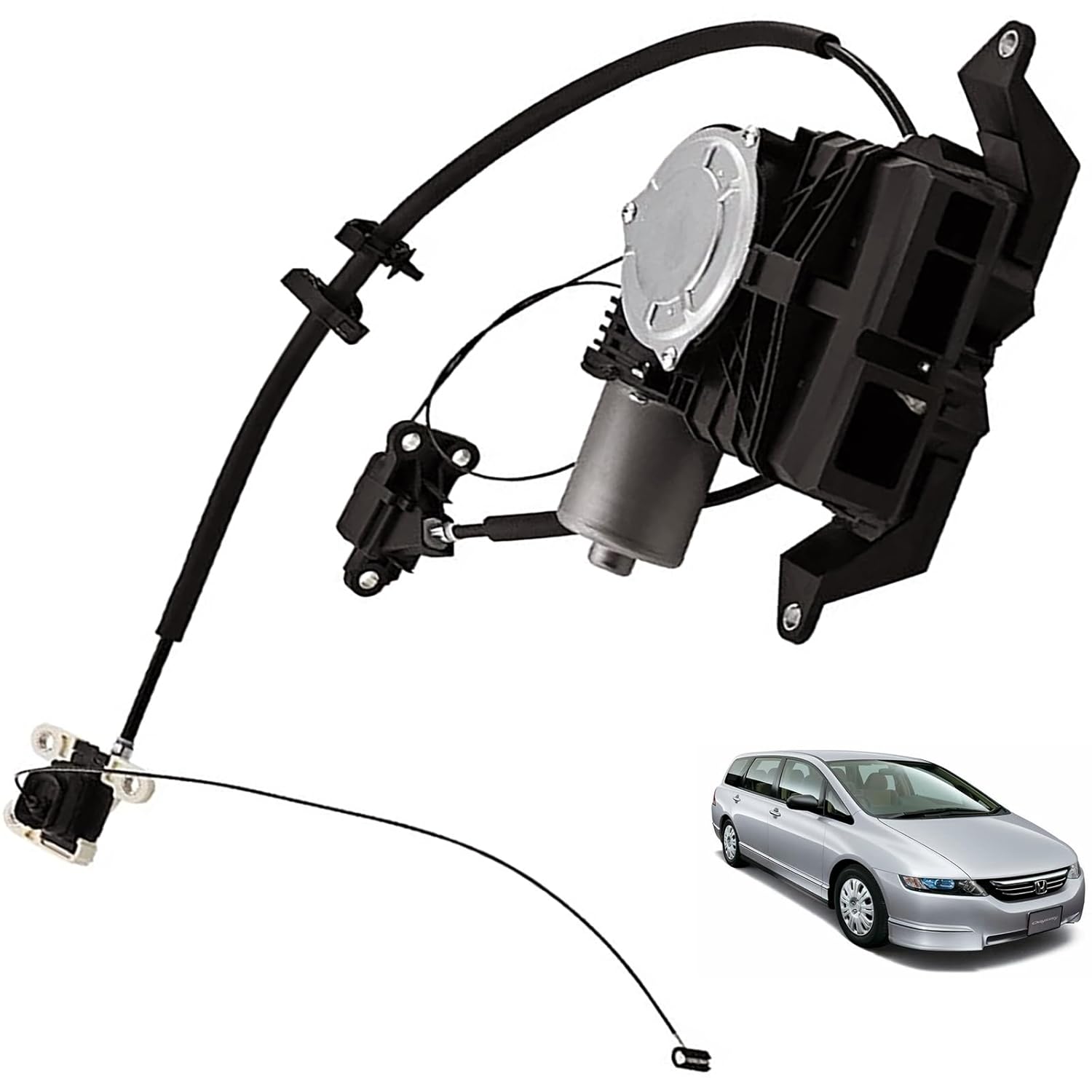 MUCO Right Side Sliding Door Motor Assembly 72010-TK8-305 w/Cable Compatible with Honda Odyssey 3.5L 2011 12 13 14 15 16 2017 Passenger Side Sliding Door Motor 747-303