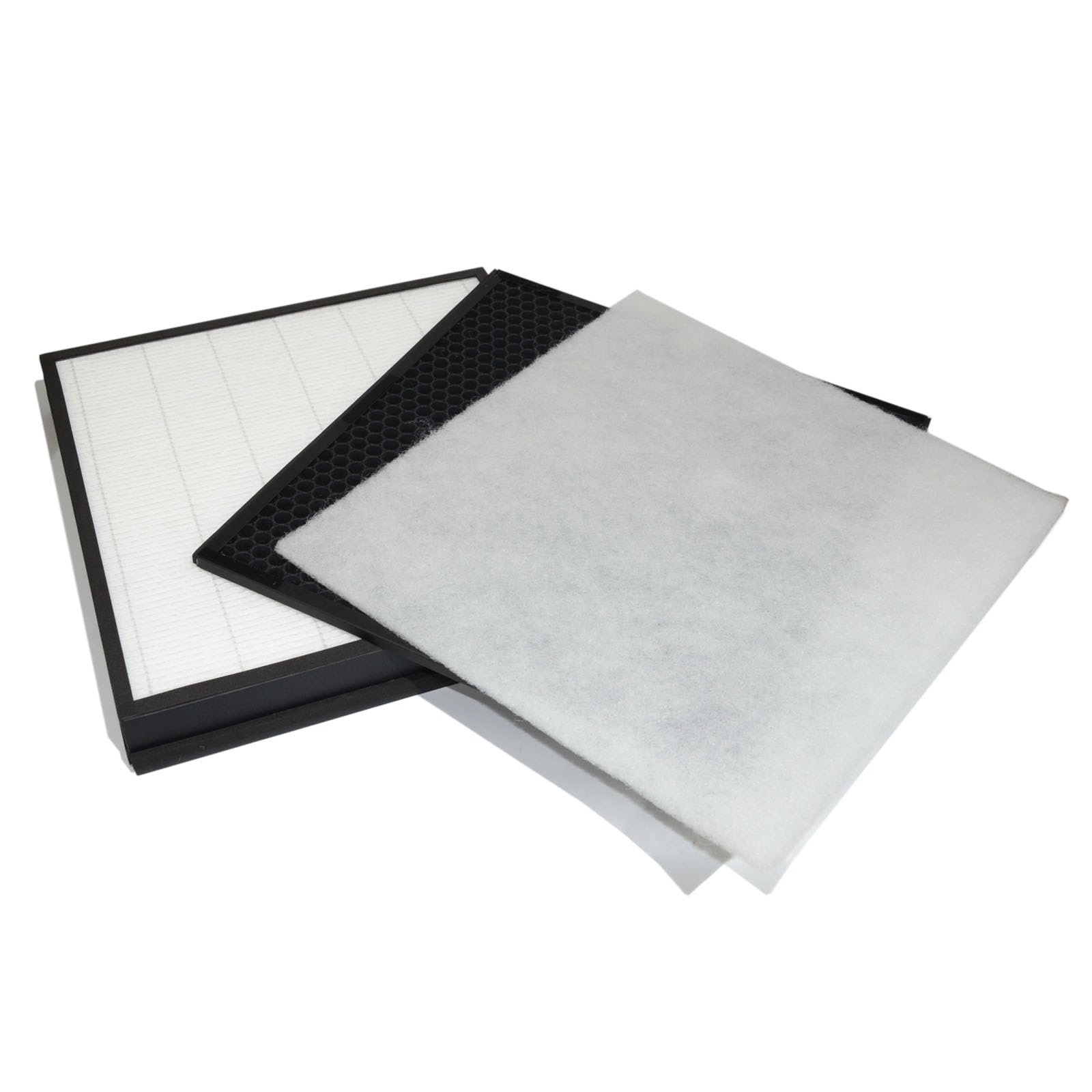 PUREBURG Replacement Filter Pack Compatible with Fellowes Aeramax Pro AM3 & AM4 Air Purifiers,H13 HEPA Activated Carbon & 4 x Washable Pre-Filters