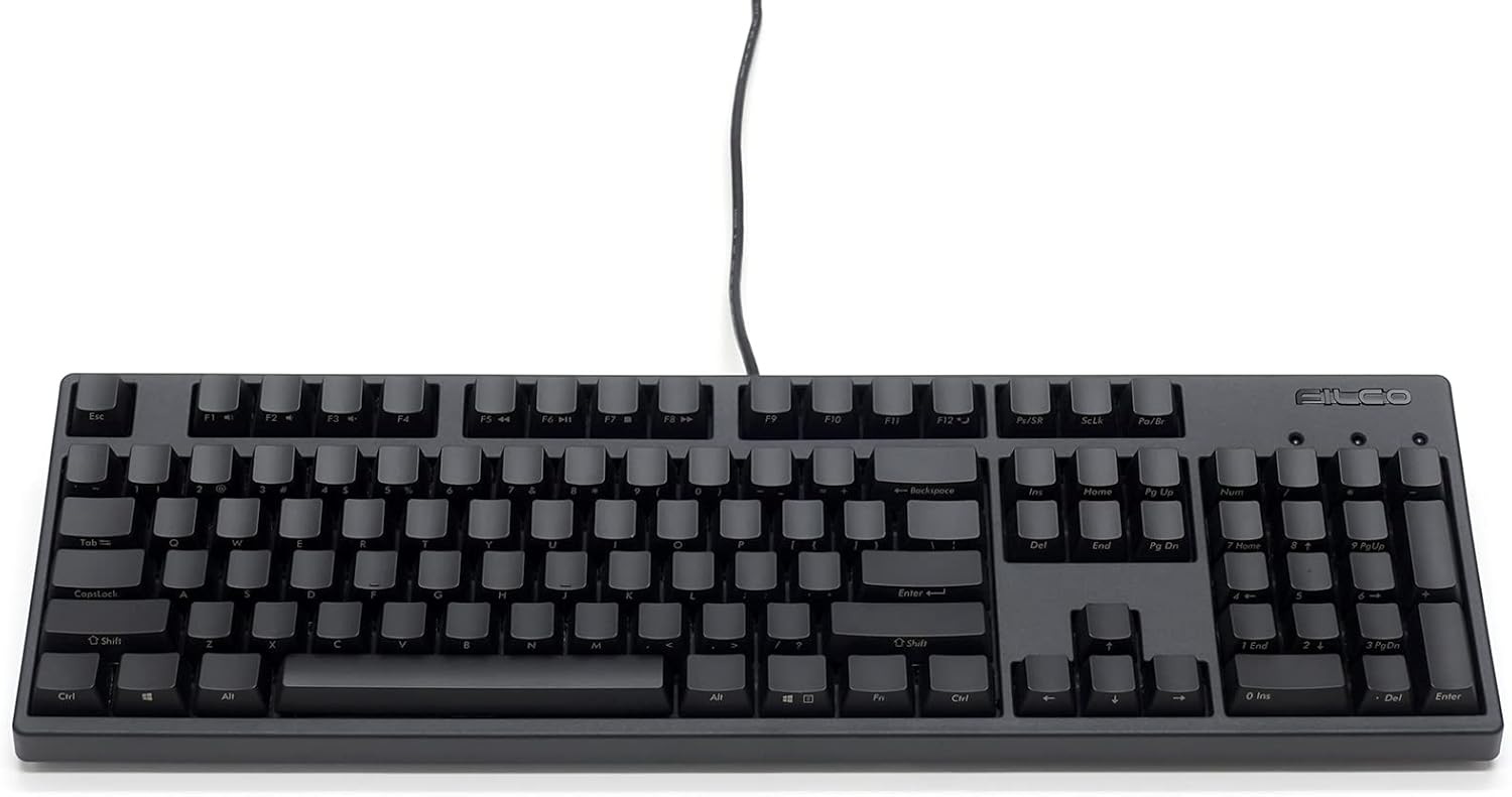FILCO Majestouch 3 Ninja Laser Engraved PBT Mechanical Keyboard (Cherry MX Red)