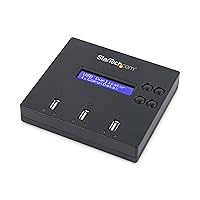StarTech.com Dock per Unità USB, Duplicatore/Eraser Standalone 1:2 per Chiavette USB