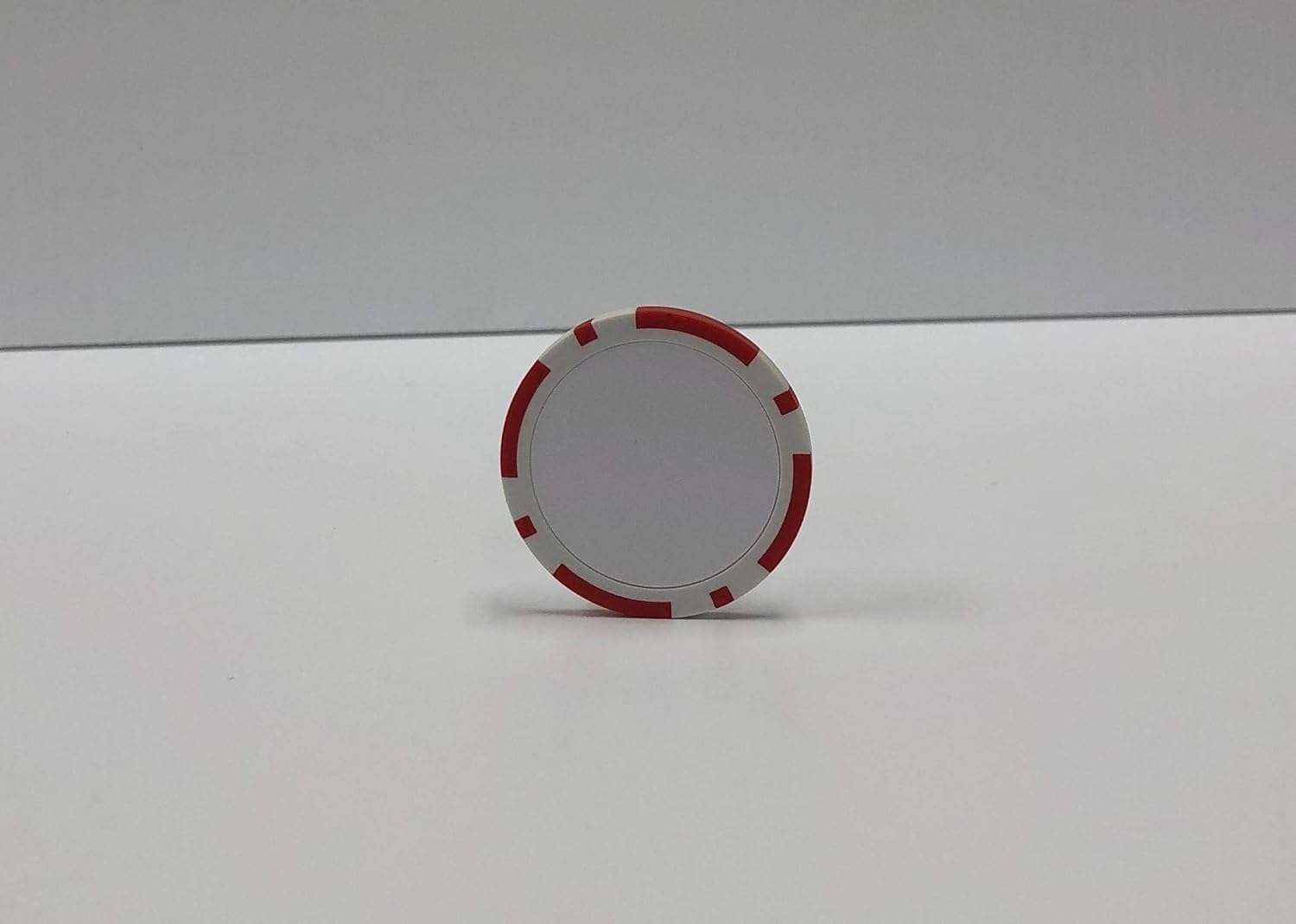 Clay Poker Chips - Red (100 Count)