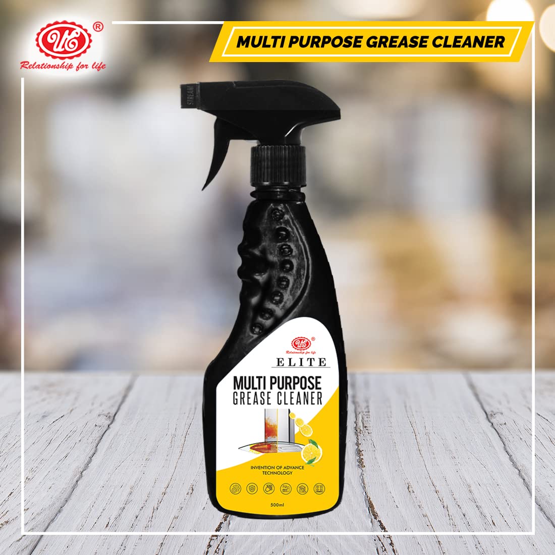 Buy UE Elite Multi Purpose Grease Cleaner (Trigger) 500 ml