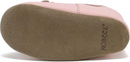 Miniatura 5 de Robeez Zapatos de cuna antideslizantes para bebés y niños pequeños, suela suave, unisex, de 0 a 24 meses