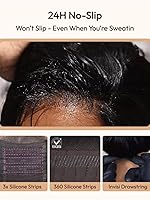 Vista 7 de Nadula Bye Bye Knots - Peluca rizada con cordón y extremos en espiral de dedo, peluca de cabello humano rizado HD de 7 x 5 pulgadas