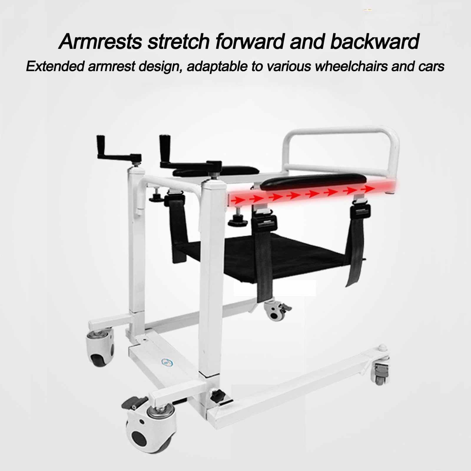 Silla de Traslado for Personas Mayores, Grúa for Elevación y Traslado de Pacientes, Silla de Ruedas Elevadora de Enfermería, Elevador for Silla de Ruedas (Size : A)