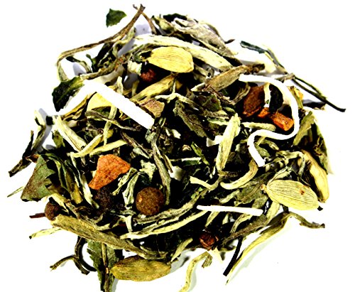 Té blanco sabor chocolate y coco 4 oz miniatura 1