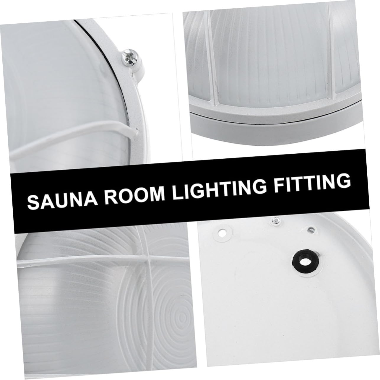 balacoo 2pcs Steam Room Accessories Sauna Wall Lamp Sauna Room Lamp Multi-Function Sauna Light Small Sauna Light Lamp Replacement Small Sauna Lamp Sauna Accessory Glass Lamps Room Light