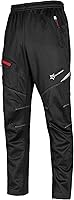 ROCKBROS Men's Windproof Thermal Fleece Cycling Pants - Winter Bike Pants for Running Hiking Cold Weather Protection