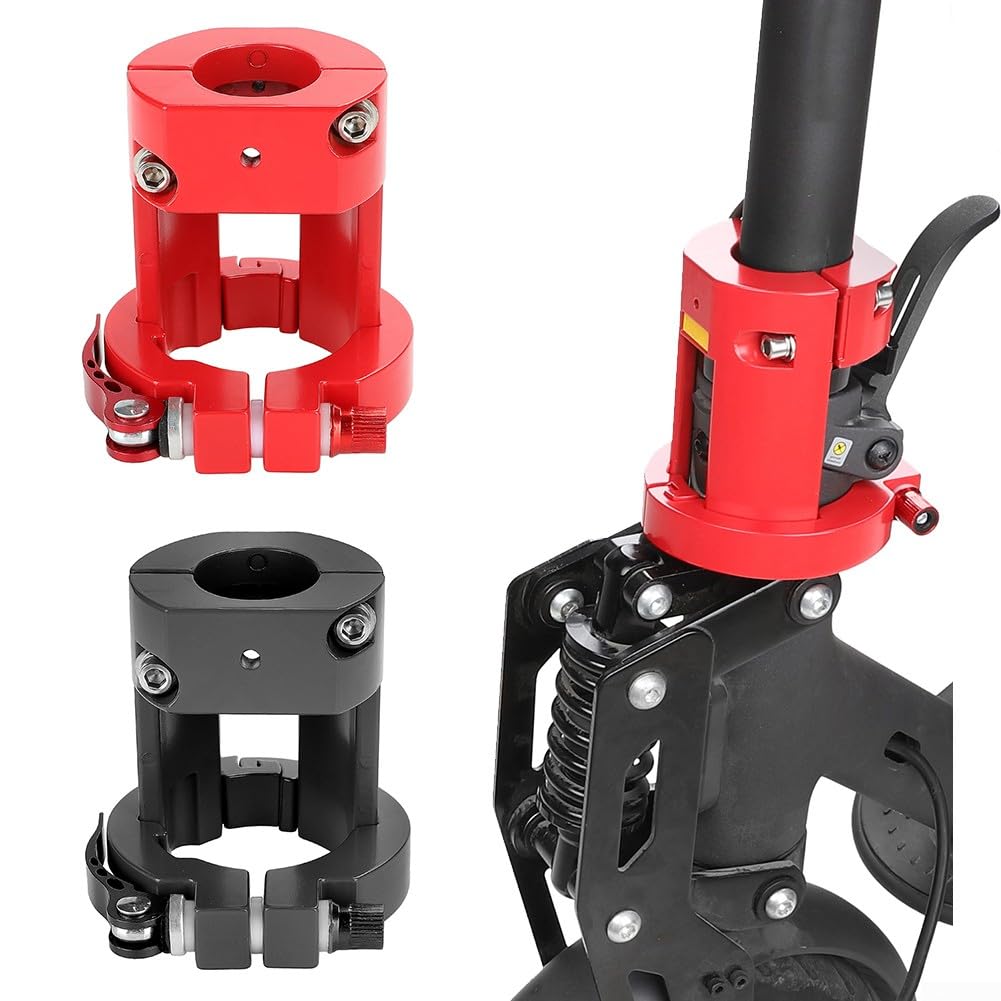 Trottinette électrique détachable, pièces de fixation complexes, fixation de dossier, collier de serrage, base de poteau pliable pour Xiao pour Mi M365/Pro/Pro2, noir