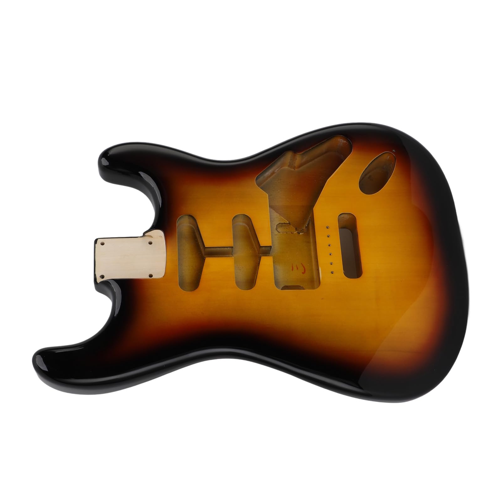Corpo per Chitarra Elettrica in Legno di Pioppo Standard HSH Route 3 Tone Sunburst Corpo per Chitarra Elettrica Stile ST