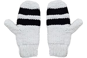 BIBITIME Knitted Mittens: Warm and Stylish Winter Companions for Men