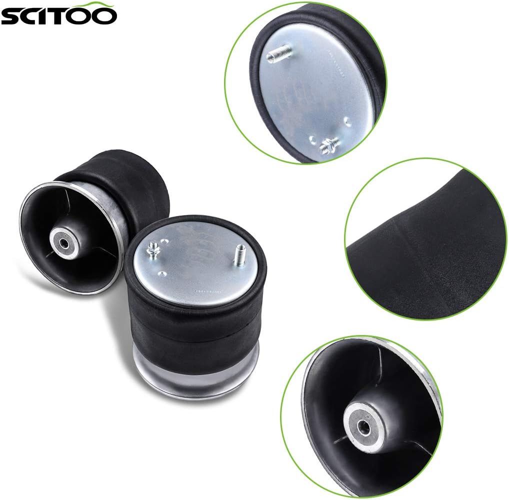 SCITOO Air Spring Struts Suspension Kits SCITOO Shocks Struts Suspensions replacement W01-358-9781 Truck Airmatic kits Universal Air Ride Suspension Pack of 2
