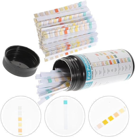 Ketone 100 Pcs for Home Use 10-in-1 Parameter Kit for Ketone Monitoring Easy Read Results