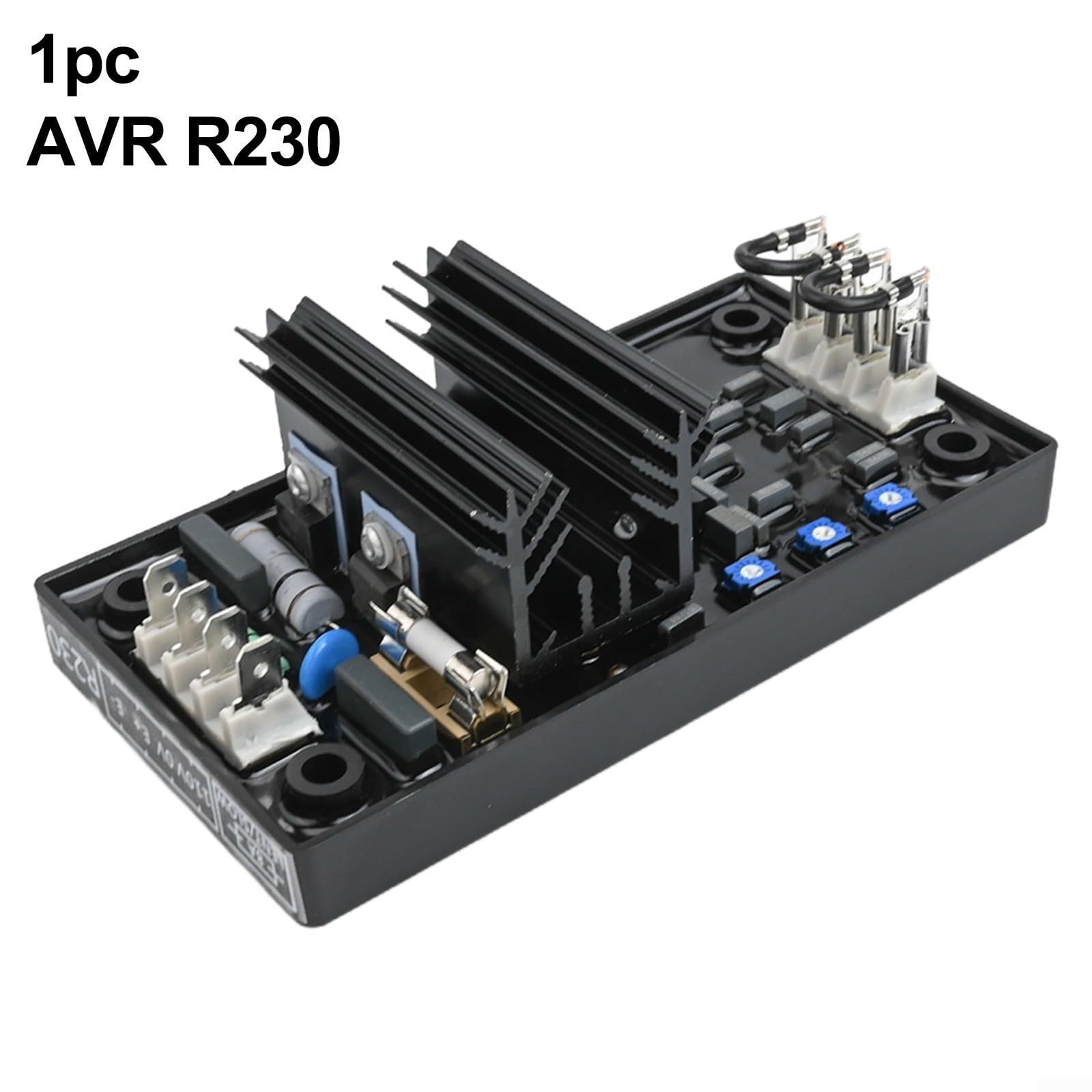 Regolatore di tensione automatico AVR R230 per modulo elettronico del generatore Leroy Somer, ingresso 120VAC, corrente continua 8A, per spazzola 50/60