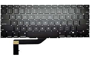 US Keyboard 661-8311 Replacement Compatible with 15-inch A1398 2012-2014