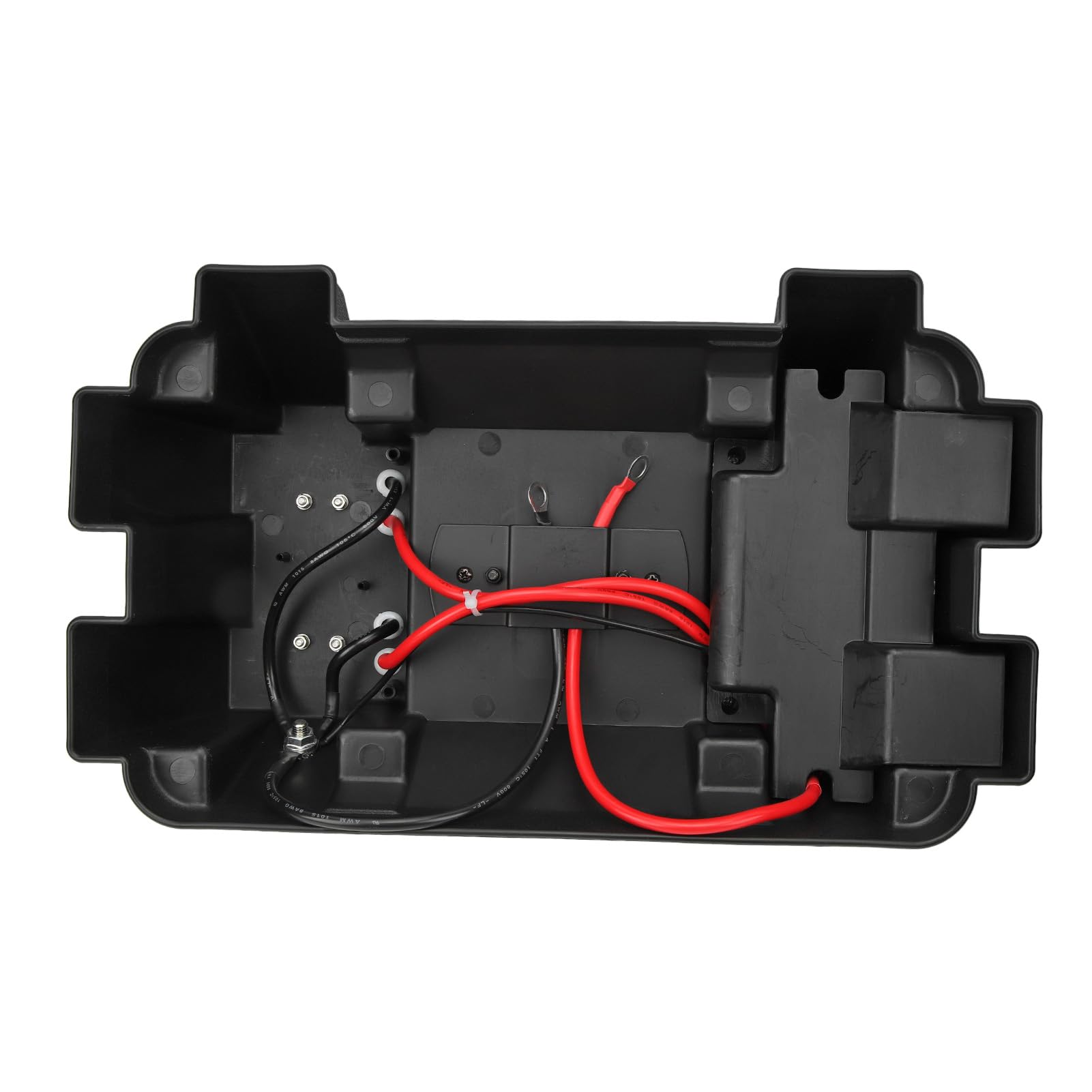 aqxreight Inteligentne Opakowanie na Baterie Centrum Zasilania z Szybkozłączem 50A Wyjście 12 V Woltomierz Cyfrowy Podwójne Porty USB dla Samochodów Kempingowych SUV ATV Ciężarówka Motocykl