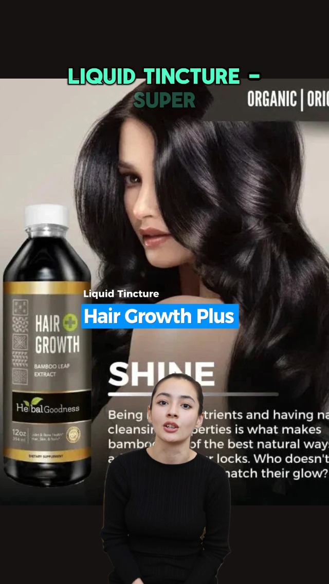 Amazon.com : Hair Growth Plus 12oz - Bamboo Hair Product with Collagen,  Keratin and Vitamins for Women and Men - Healthy Hair, Skin and Nails