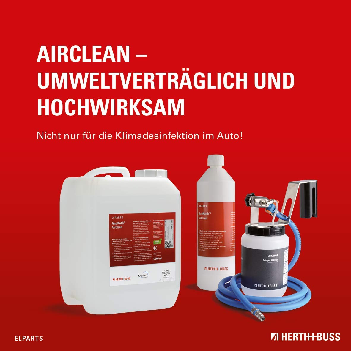 Airclean, Klimaanlagenreiniger/-desinfizierer