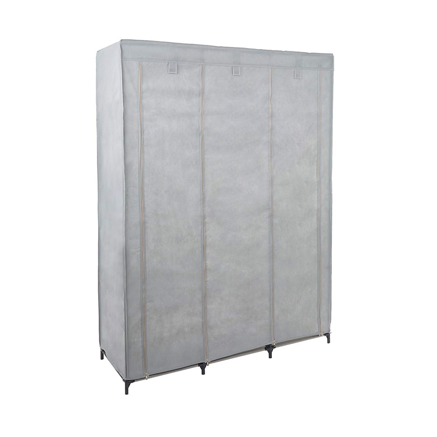 KARMAS PRODUCT Portable Clothes Closet with Dustproof Non-Woven Fabric Cover
