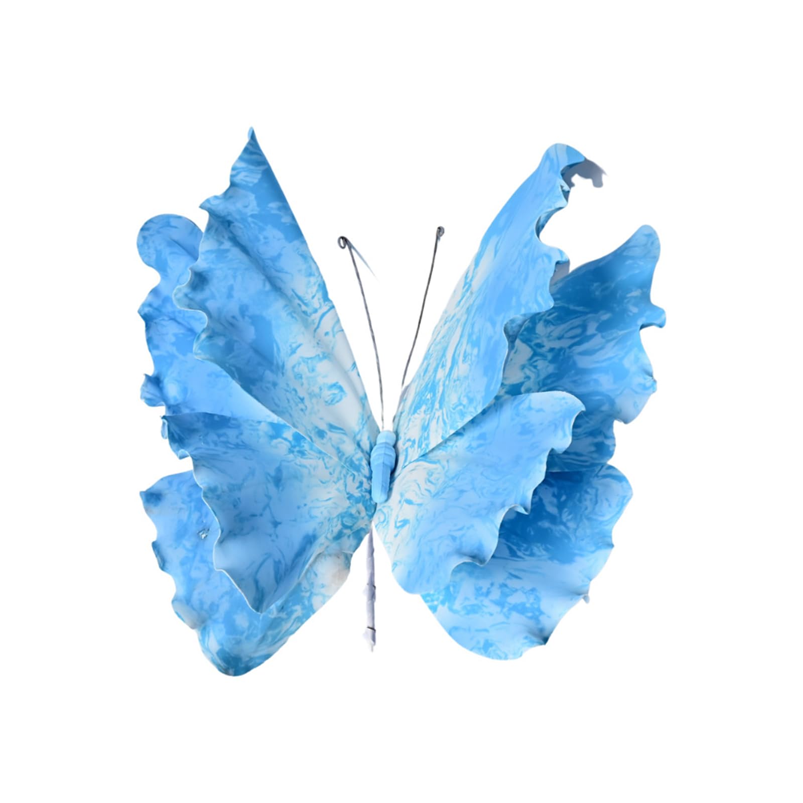 Msioytog Extra Big Gauze Craft Butterflies for Wedding Arched Decors Photography Property Faux Wall Art Party Design Supplies Portable Wedding Photography Property