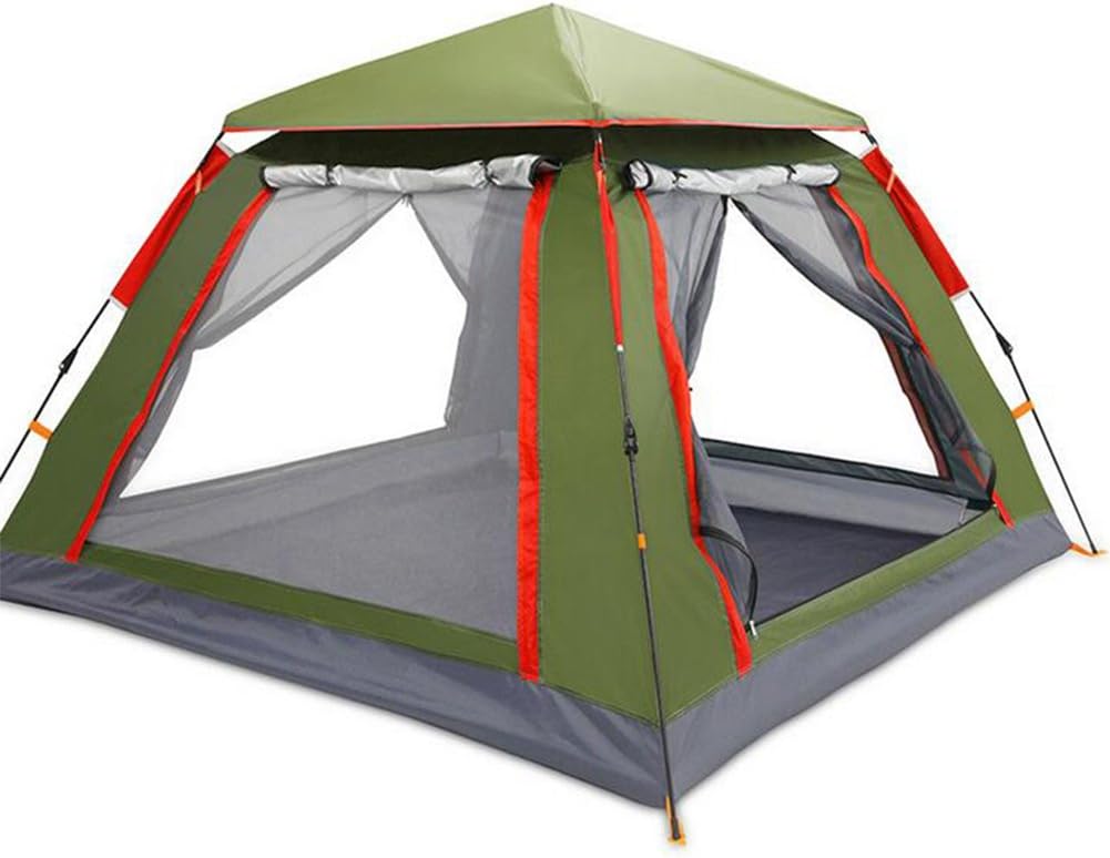 Floving Ourdoor 2-4 Person Pop Up Tent Sports Camping Hiking Travel Tent with Carrying Bag