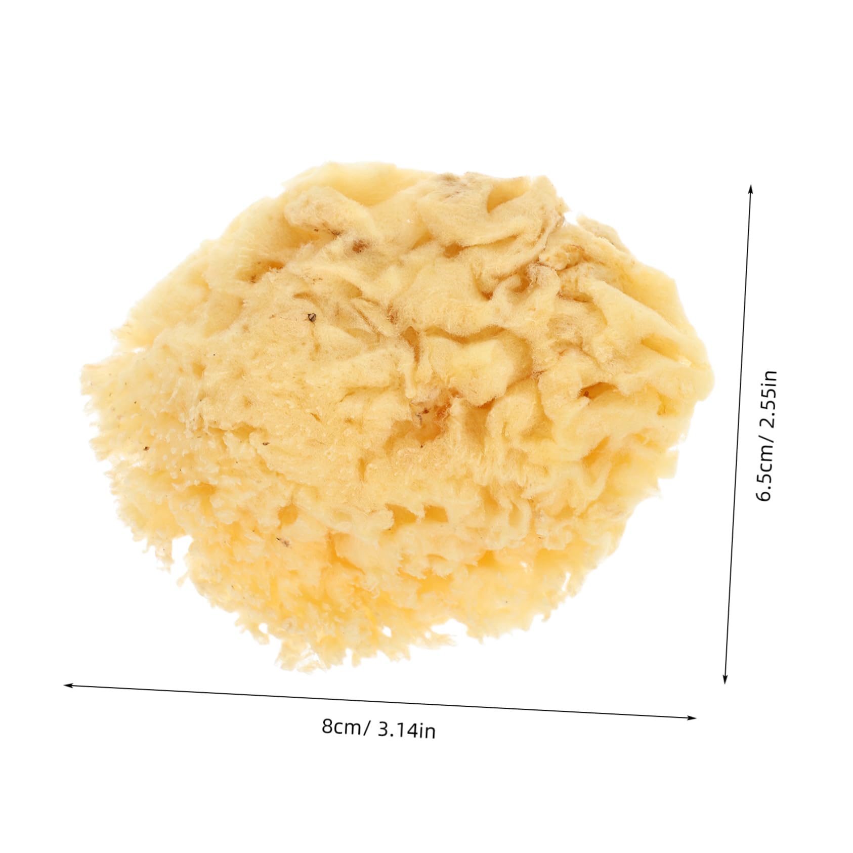 OSALADI Natural Sponge Tool for Watercolor Painting Shower Body Scrubber Soft Multi-use Art Supply