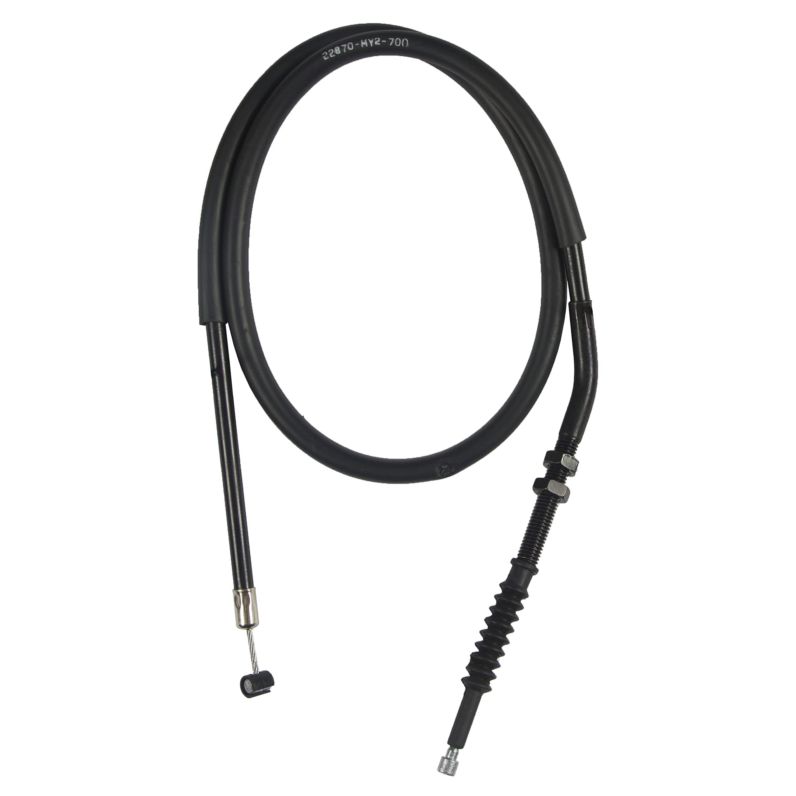 MOTOMASTER Cavo di controllo della frizione per moto compatibile con Honda NX 650 Dominator (1993-1996) 22870-MY2-700