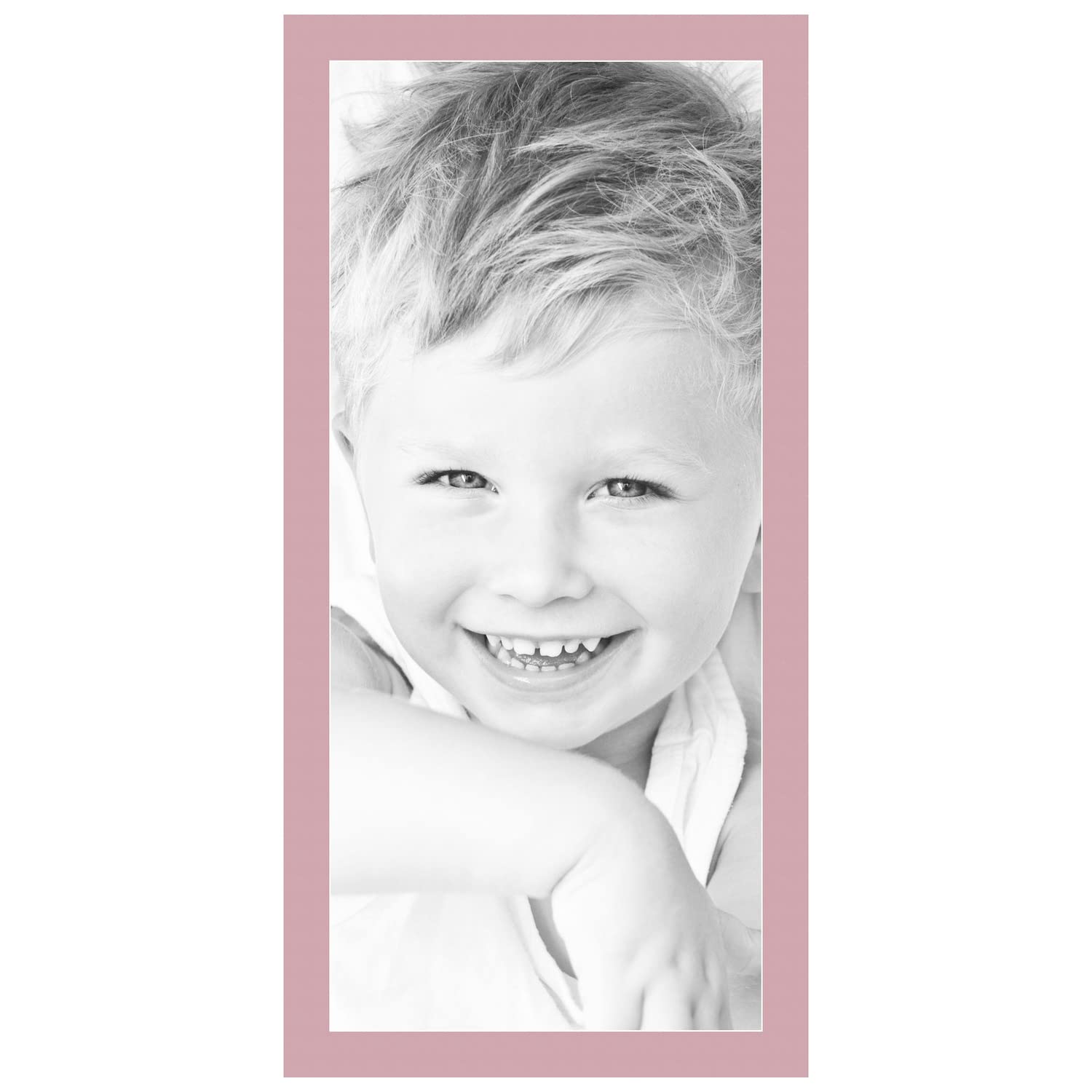 16x36 Soft Pink / Seashell Custom Mat for Picture Frame with 12x32 opening size (Mat Only, Frame NOT Included)