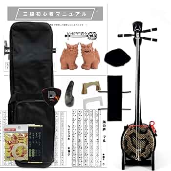 【極美品】沖縄三味線　ソフトケース、ハンドブック付き 極美品】沖縄三味線 ソフトケース、ハンドブック付き 極美品