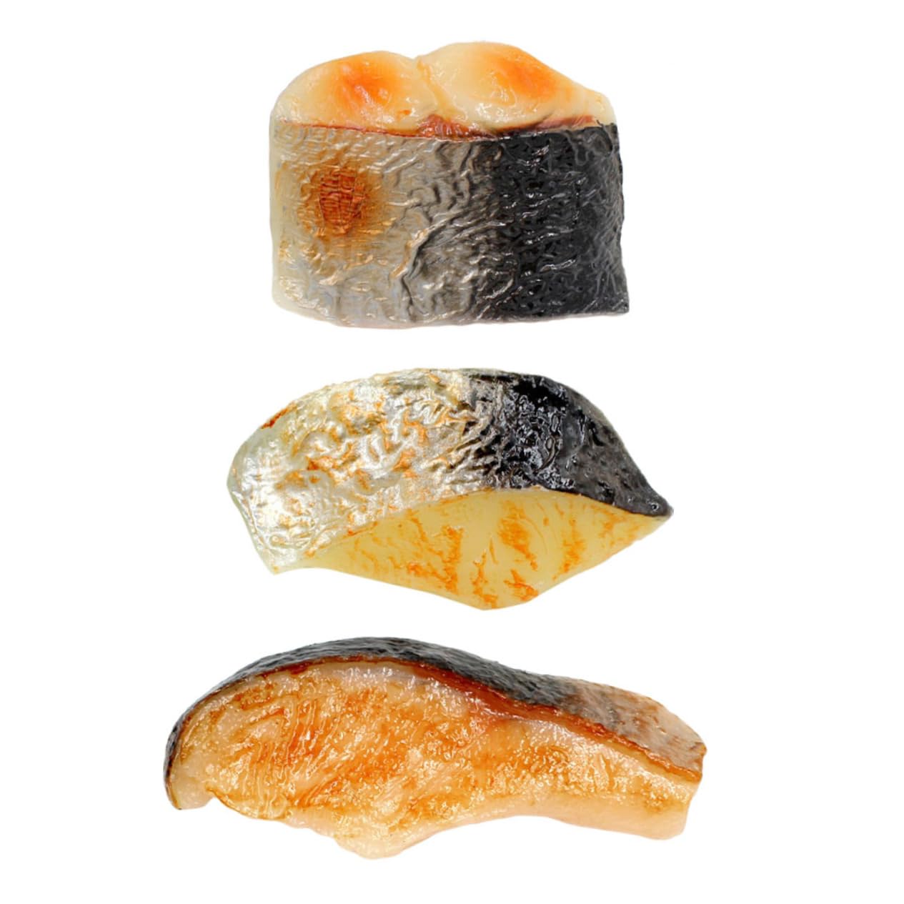 Milisten 1set Lifelike Fish Blocks Model Realistic Seafood Decorations for Play Party Props Home Display Creative Simulation Fish Models for Fun and Freshness 3pcs