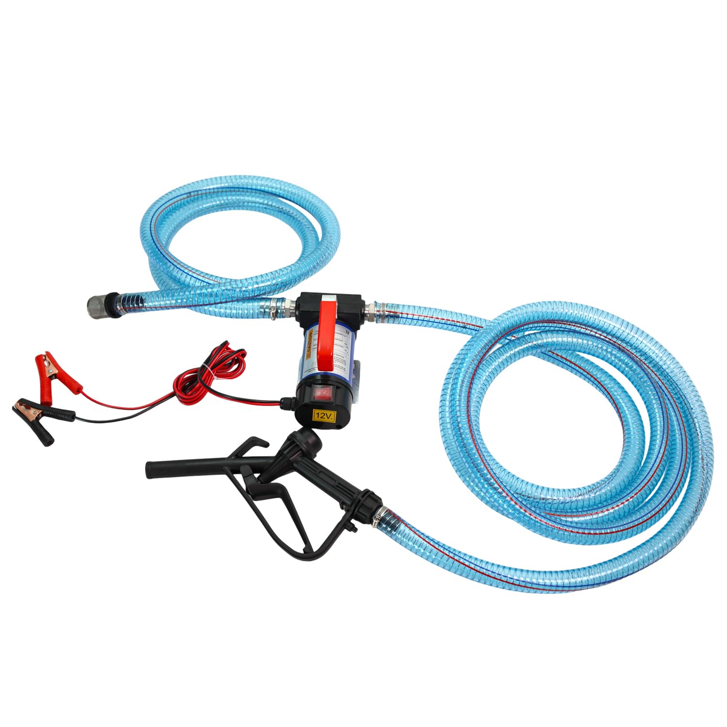Photo 1 of BOBBITT Diesel Transfer Pump AC 12V 175W,Electric Fuel Transfer Pump12GPM Self-Priming Diesel Fuel Pump Kit with Manual Nozzle & 2 Hoses NPT Threads Fitting for All Kinds of Machinery, Tractors,etc