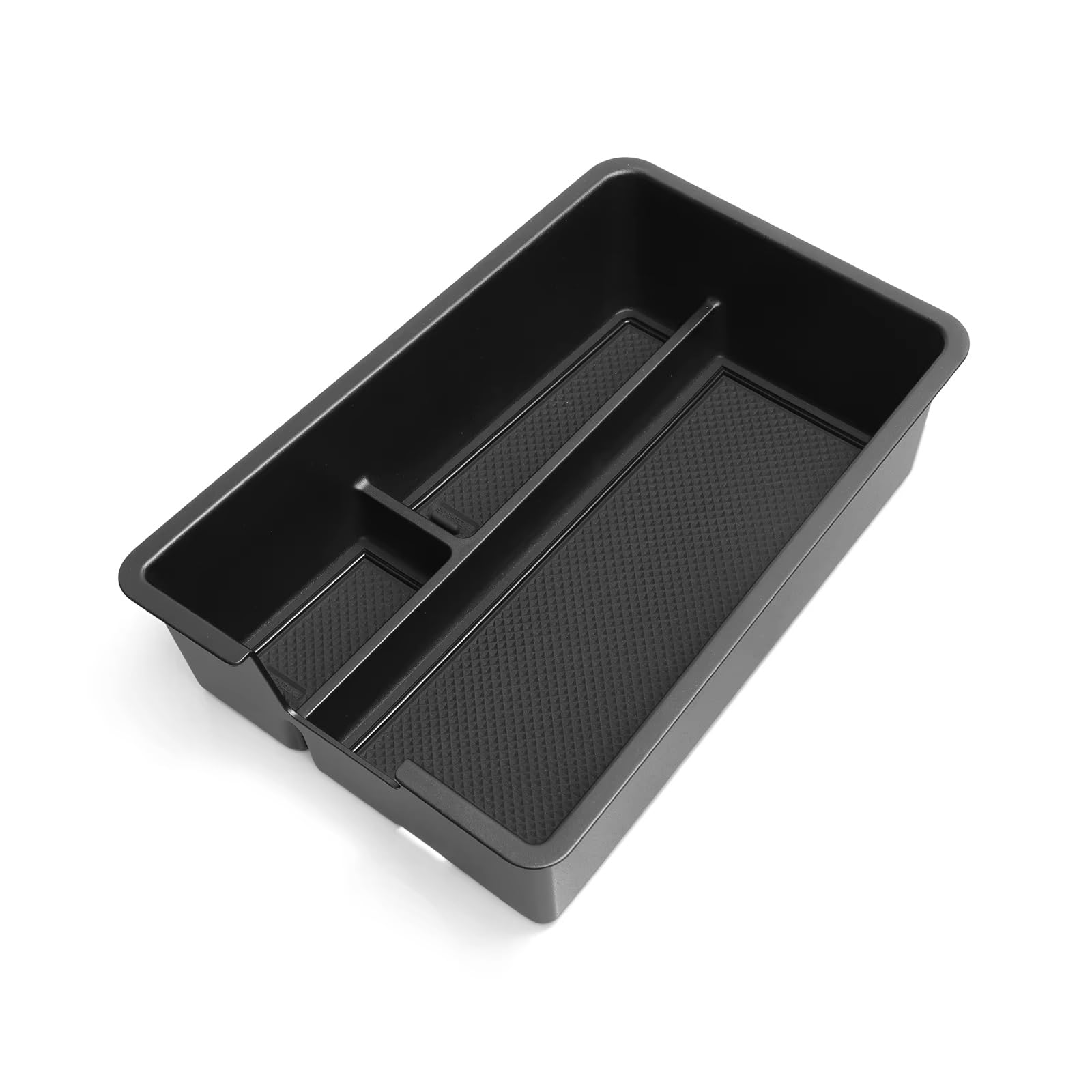 SZTMYVUW Interior Storage Box Compatible With Mazda EZ-6 Center Console Armrest Storage Box Car Tray Organizers Accessories Tidying Black