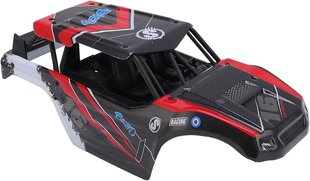 1/18 Scale Lightweight RC Car Body Cover Accessory for Racing Fun, Stylish Design for Car Enthusiasts Red