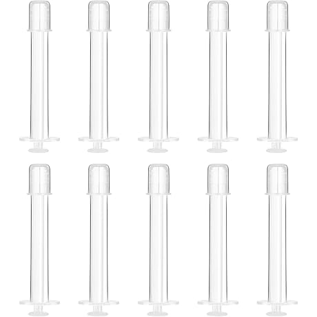 HEALLILY 10pcs Vaginal Syringe for Disposable Sanitary Application