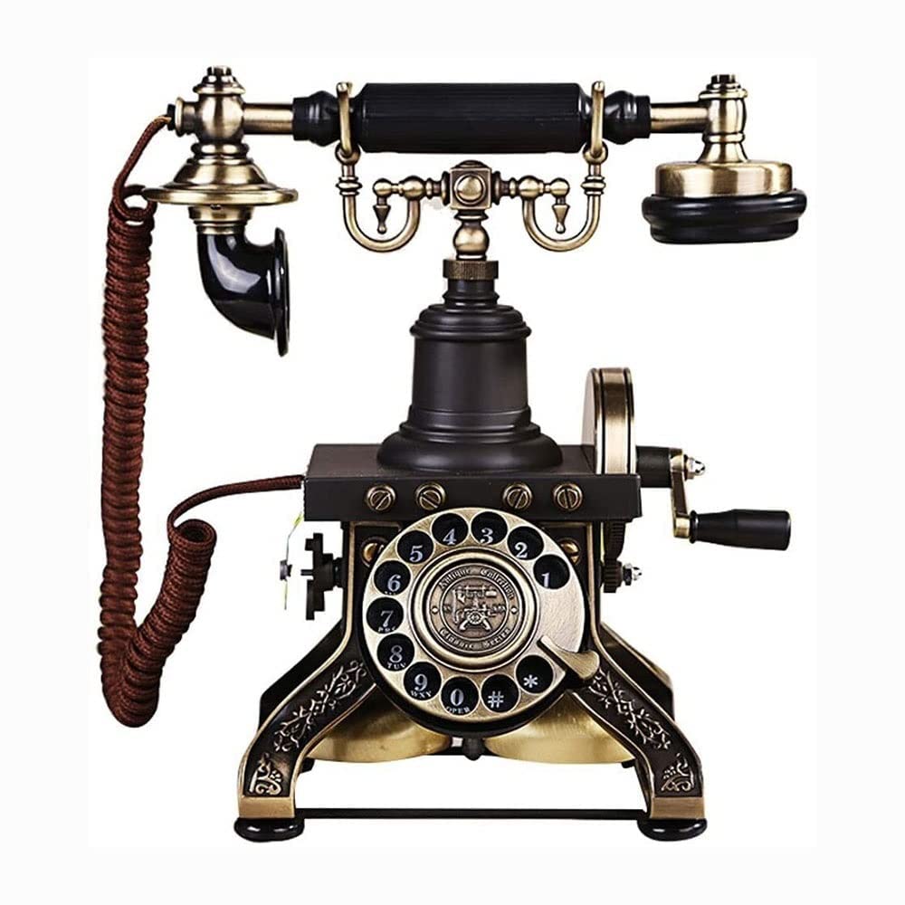 Antique Phone - The Eiffel Tower Rotary Telephone - Corded Retro Phone - Vintage Decorative Telephones