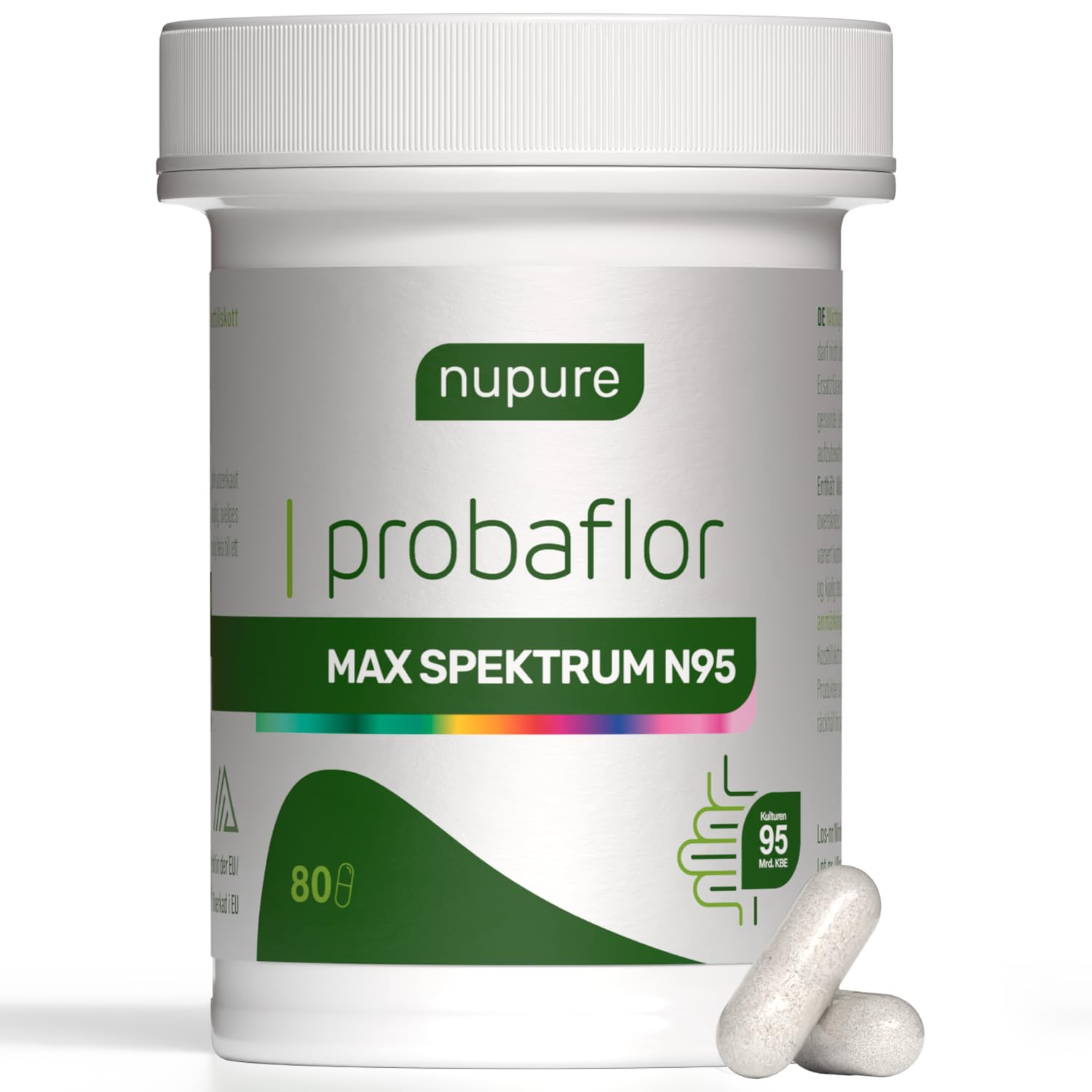 Nupure Probaflor MAX SPEKTRUM N95 – 80 Kapseln