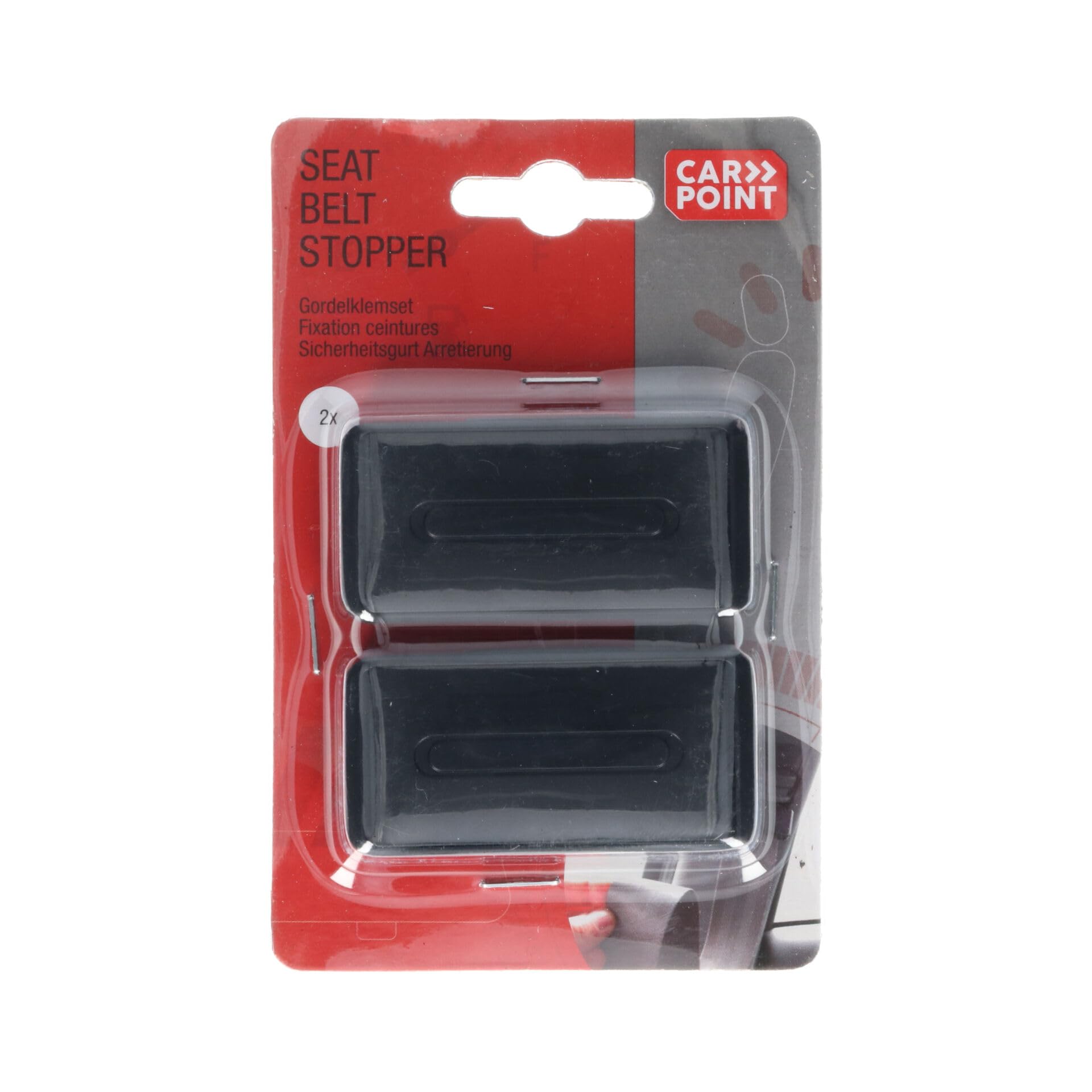 Carpoint 1423202 Belt Stop Type T Set of 2